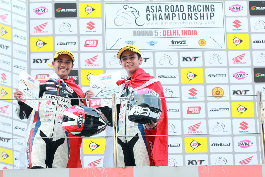 Ferry dan Yassin Kibarkan Merah Putih di ARRC India 2016