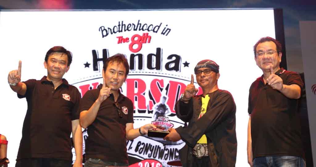 Band Nidji Panaskan Honda Bikers Day 2016 di Banyuwangi