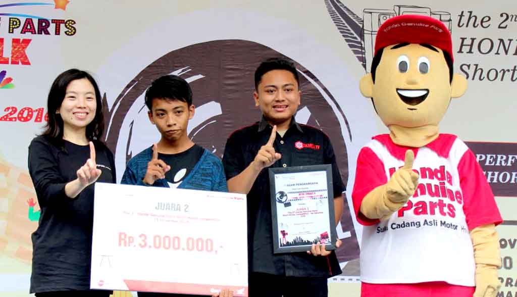 Dealer Honda Ajak Bikin Film dan Funwalk Carnival 