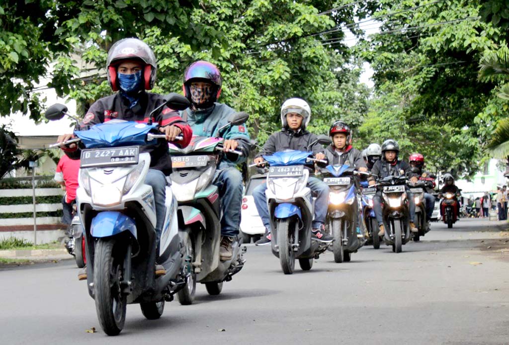 Touring Honda BeAT di Papua Catat Konsumsi BBM 105 Km/Liter