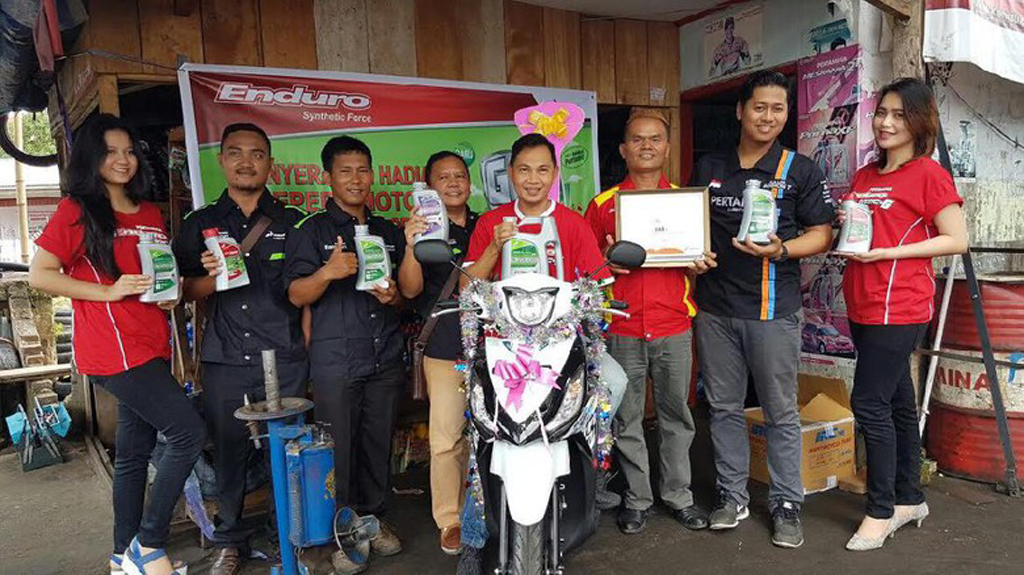 Pertamina Pilih Penataan Bengkel Motor Umum Terbaik