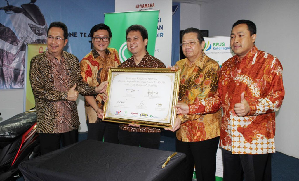 Yamaha dan GrabBike Tawarkan DP dan Angsuran Murah