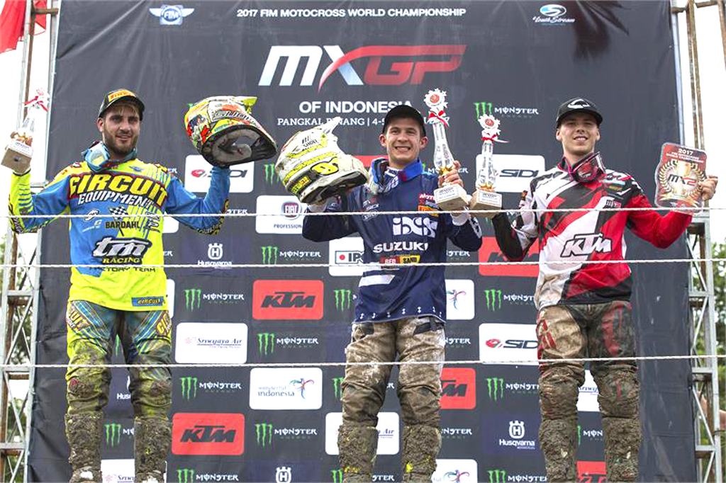 Suzuki World MXGP Team Catat Prestasi di Indonesia