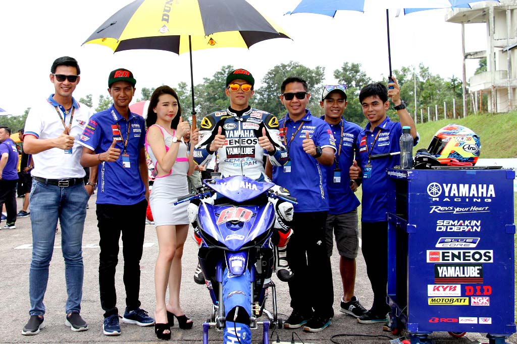 Pebalap Yamaha Indonesia Juara 2 dan 3 di ARRC Malaysia