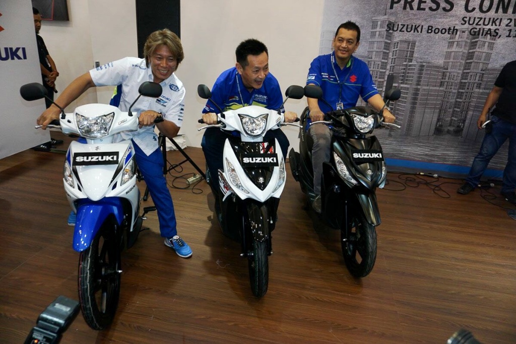 Suzuki Address dan Smash FI Tampil Baru Di GIIAS 2017