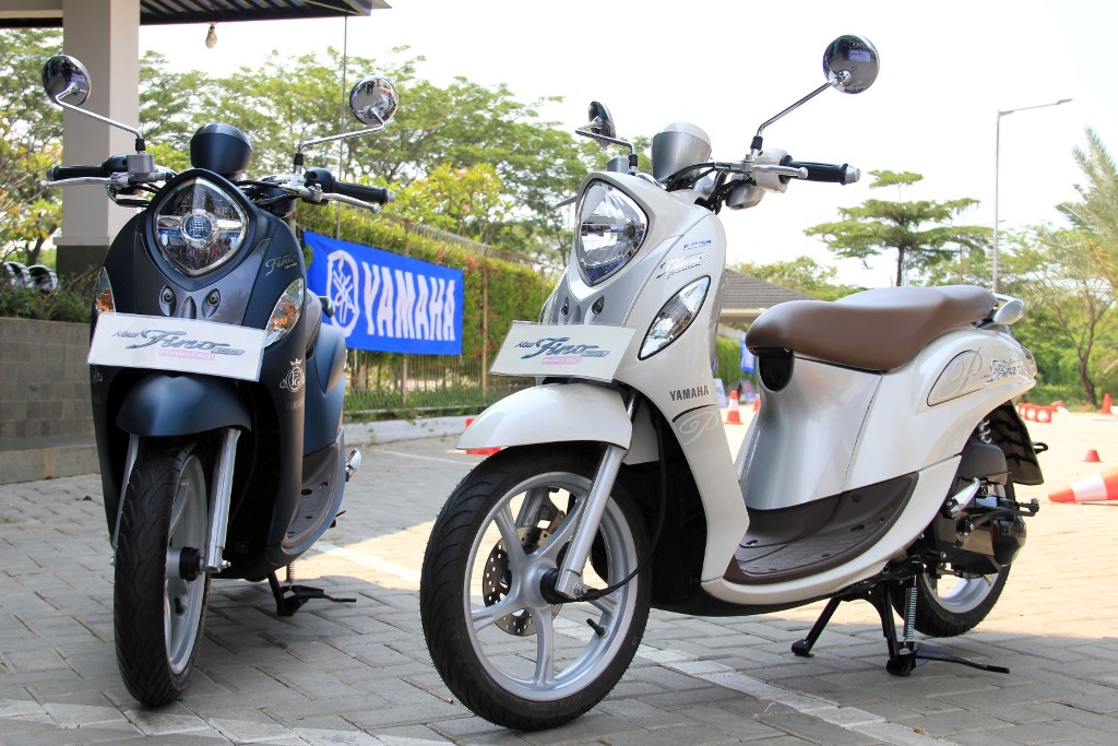 Yamaha Fino 125 Blue Core Kini Gunakan Ban Lebar dan Tubeless