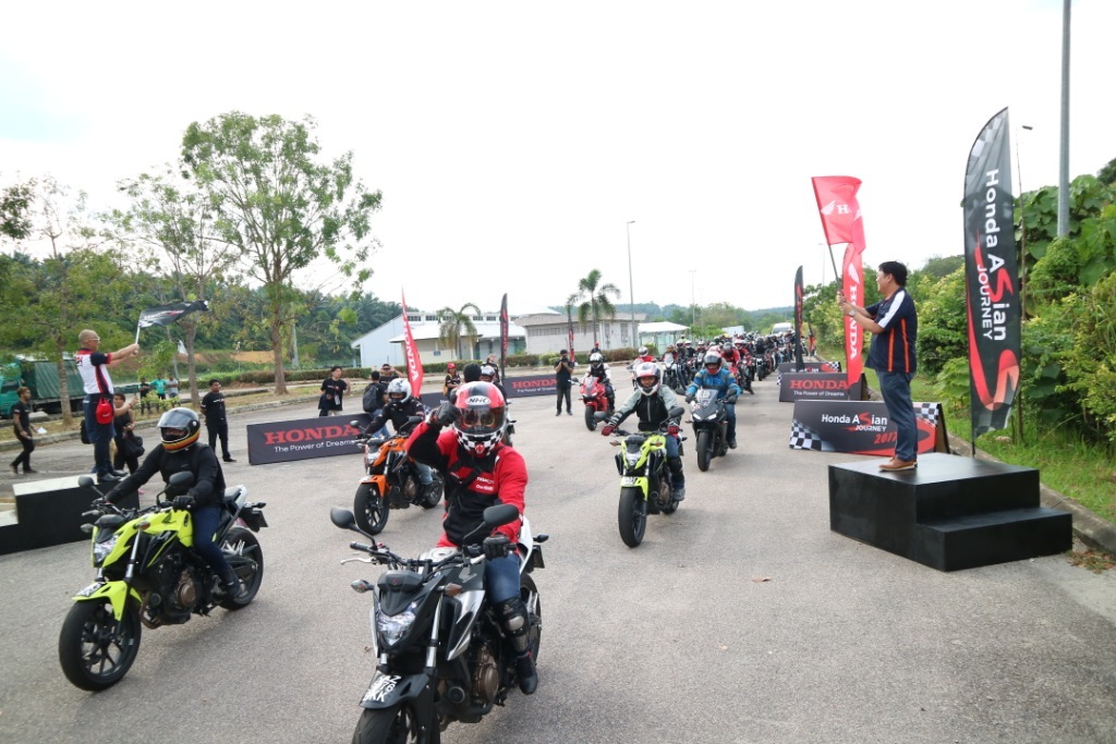 23 Pencinta Big Bike Indonesia Ikuti Honda Asian Journey 2017