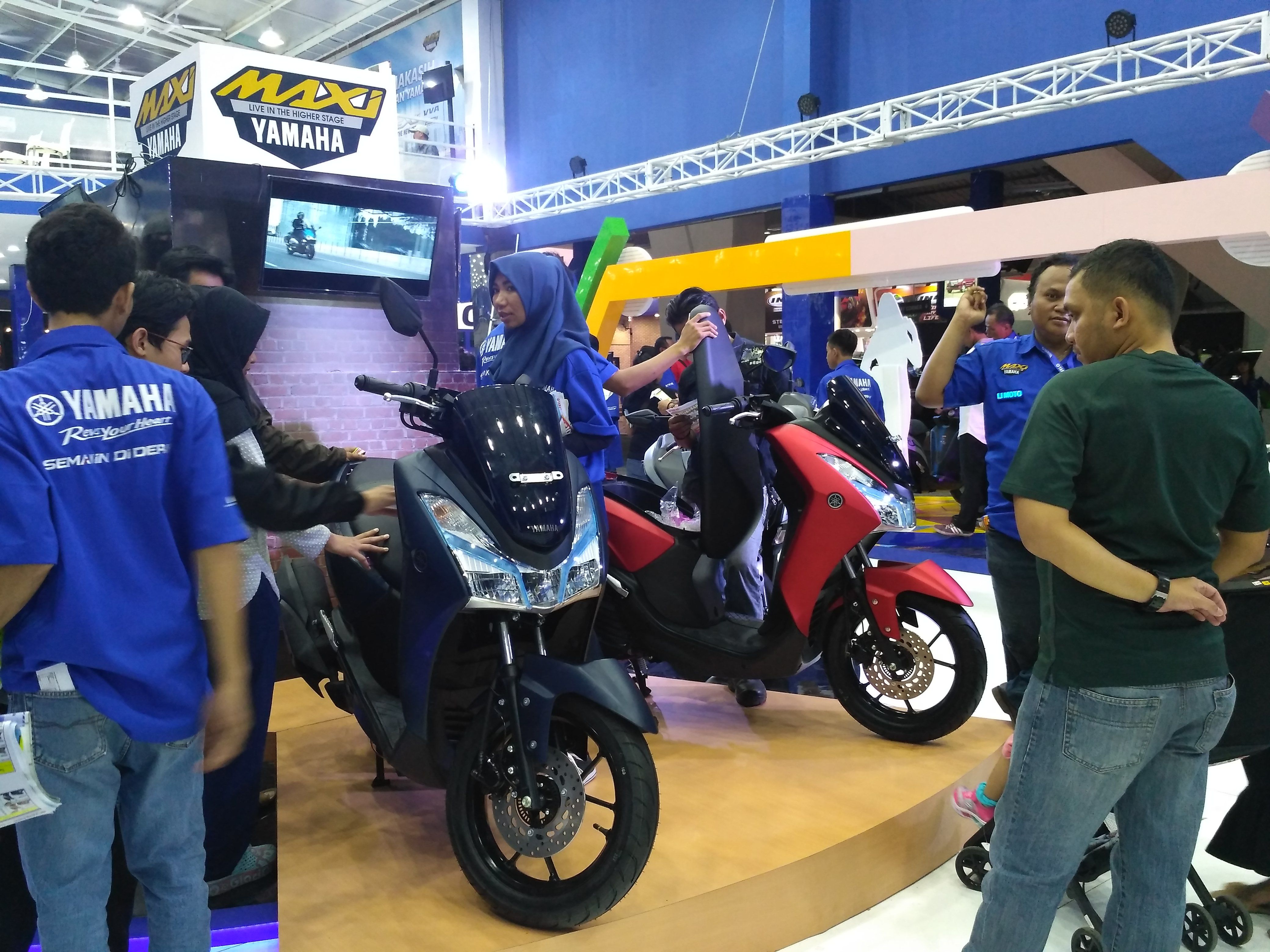 Lexi Jadi Primadona Yamaha di Jakarta Fair 2018