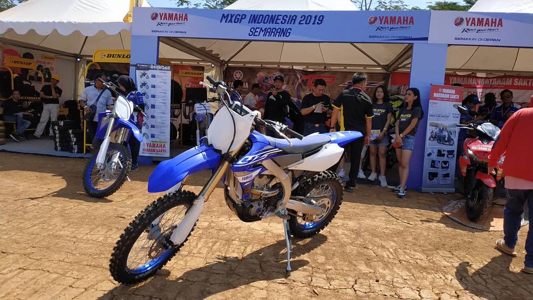 Yamaha Kembali Pajang Deretan Motor Trailnya Di MXGP Semarang