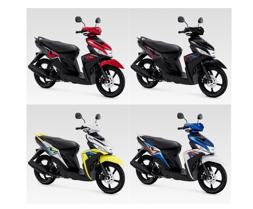 Yamaha Mio M3 125 Punya Warna Baru, Berikut Pilihannya