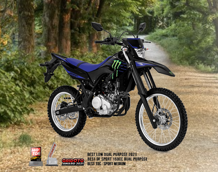 Yamaha Hadirkan WR 155 R Dengan Livery Monster Energy, Harga Rp 38 Jutaan