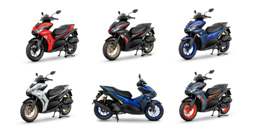 Yamaha Aerox 155 di Thailand Punya Warna Baru Lebih Sporty, Indonesia Kapan?