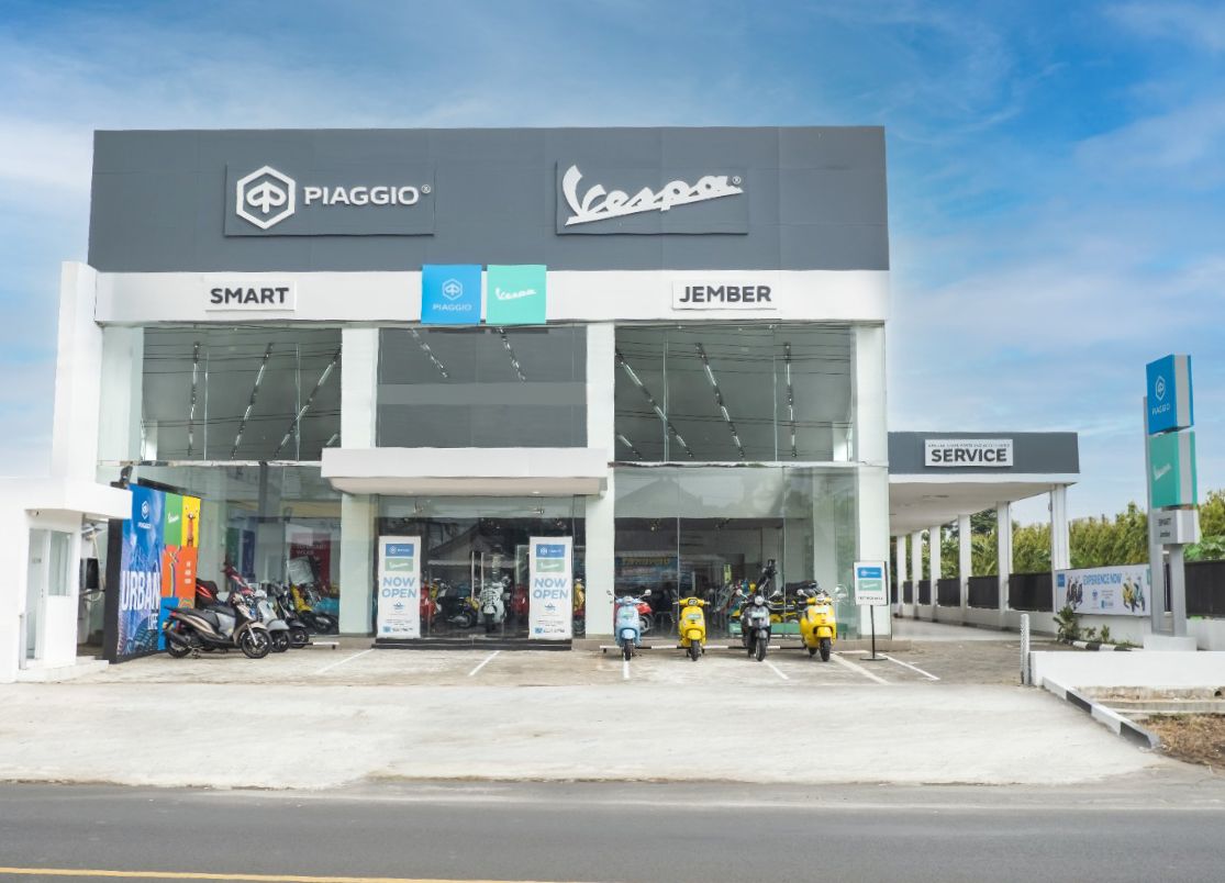 Dealer Premium Piaggio Vespa Kini Meluas Hingga Ke Jember