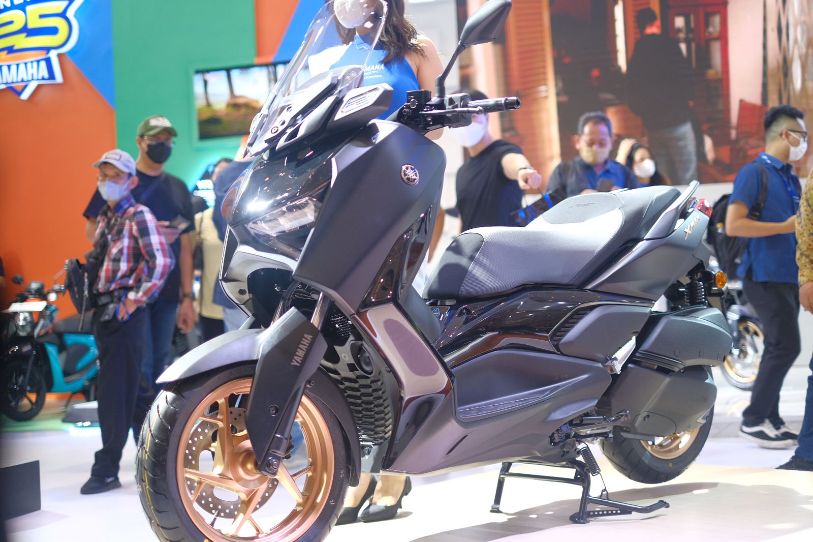 Berubah Total Dan Canggih, Simak Lagi Yamaha XMAX Connected Berikut Ini