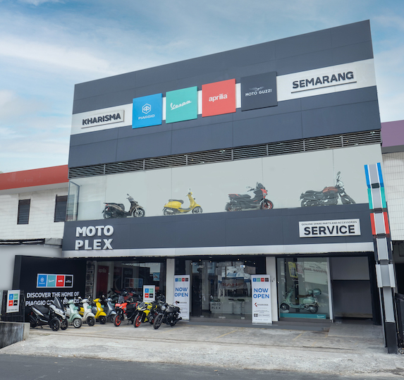 Kejar Tayang, Piaggio Indonesia Resmikan Dua Dealer Baru Di Semarang dan Tegal