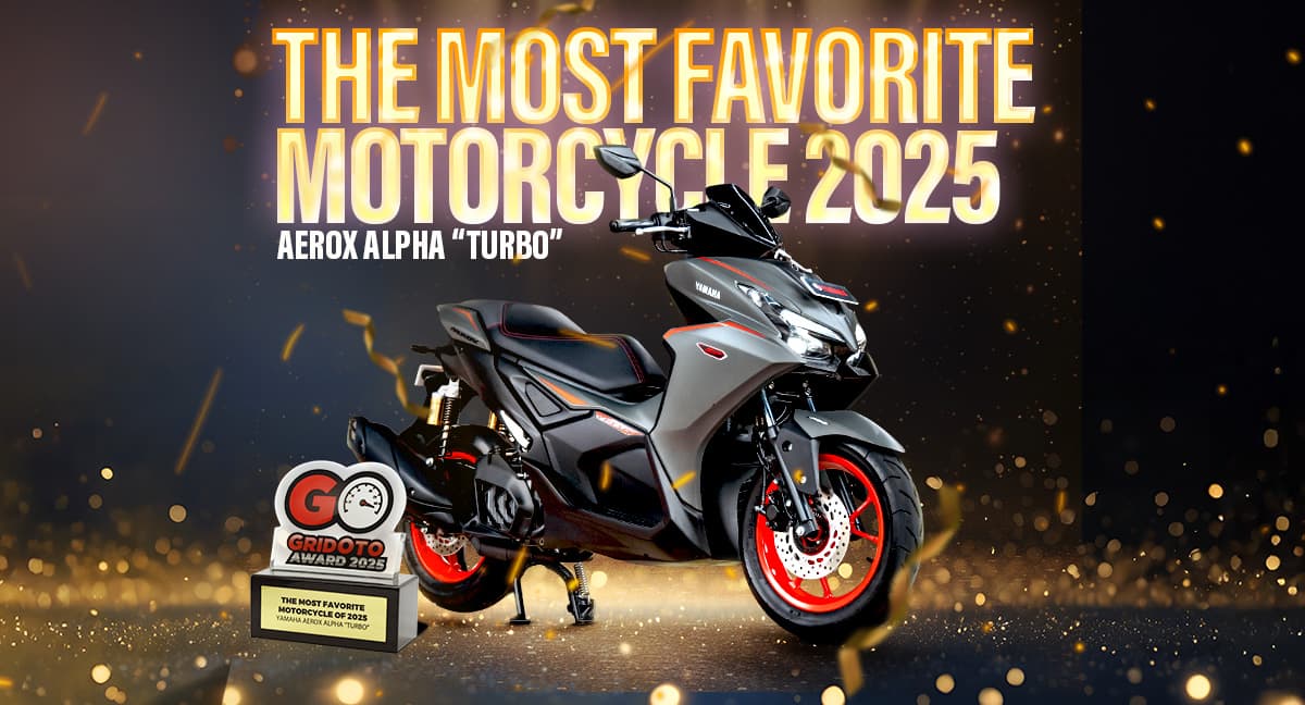 Aerox Alpha “TURBO” Terpilih Menjadi The Most Favorite Motorcycle 2025