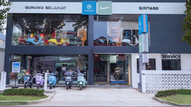 PT Piaggio Indonesia Buka Jaringan Motoplex Baru di Bintaro untuk Menjawab Tren Gaya Hidup Modern