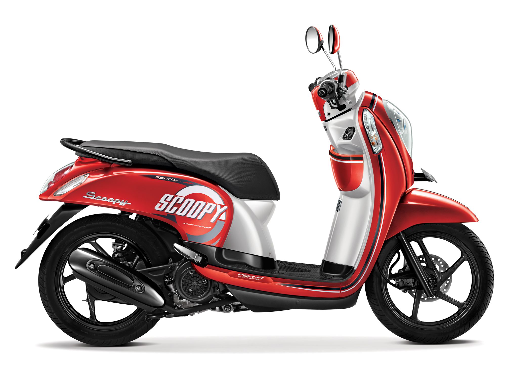 New Honda Scoopy eSP Hadirkan Merah Biru